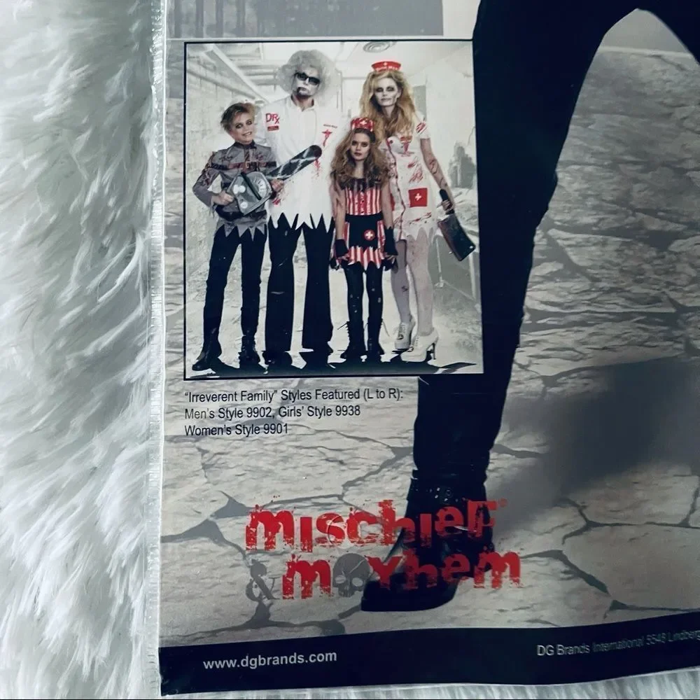 NWT Mischief & Mayhem Gone Mental Costume‎ Boys S